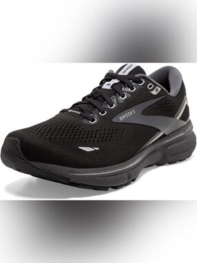 Brooks ghost 15 women’s black running shoe size 7.5 sneaker goretex